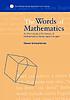 The words of mathematics : an etymological dictionary... por Steven Schwartzman The words of mathematics : an etymological dictionary... por Steven Schwartzman