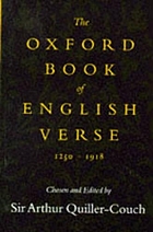 The Oxford book of English verse, 1250-1918,
