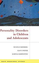 Personality disorders in children and adolescents