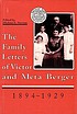 The family letters of Victor and Meta Berger,... von Victor L Berger