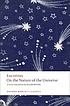 On the nature of the universe door Titus Lucretius Carus