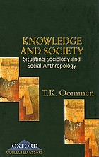 Knowledge and society : situating sociology and social anthropology