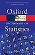 A dictionary of statistics by  Graham J  G Upton 