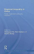 Regional inequality in China : trends, explanations and policy responses