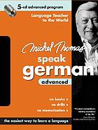 Michel Thomas speak German. Advanced