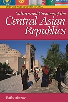 Culture and customs of the Central Asian republics