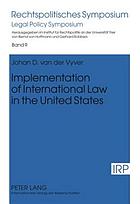 Implementation of international law in the United States
