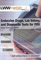 Endocrine drugs, lab values, and diagnostic tests for PDA