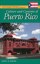 Culture and customs of Puerto Rico