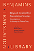 Beyond descriptive translation studies : investigations... by  Gideon Toury 