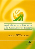 Agriculture as a producer and consumer of energy
