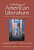Anthology of American literature 著者： George L McMichael