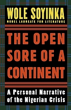 The open sore of a continent : a personal narrative of the Nigerian crisis
