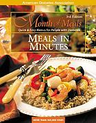 Meals in minutes.