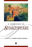 A companion to Shakespeare