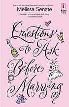 Questions to ask before marrying