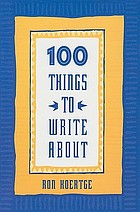 100 things to write about