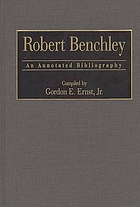 Robert Benchley : an annotated bibliography
