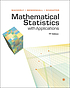 Mathematical statistics with applications by  Dennis D Wackerly 