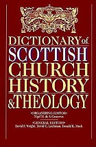 Dictionary of Scottish church history & theology