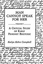Man cannot speak for her
