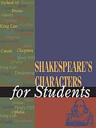 Shakespeare's characters for students