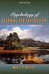 Psychology of learning for instruction by  Marcy Perkins Driscoll 