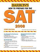 Barron's how to prepare for the SAT