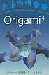Origami 4 : Fourth International Meeting of Origami... por Robert J Lang Origami 4 : Fourth International Meeting of Origami... por Robert J Lang