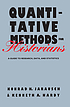 Quantitative methods for historians : a guide to research, data, and statistics