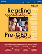 Reading essentials for the pre-GED student