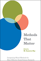 Methods that matter : integrating mixed methods for more effective social science research