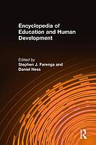 Encyclopedia of education and human development