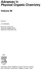 Advances in Physical Organic Chemistry: Volume 39.