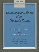 Landscape and people of the Franchthi region
