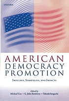 American democracy promotion : impulses, strategies, and impacts