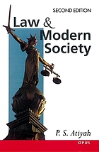 Law and modern society
