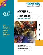 Study guide for the science constructed-response tests.