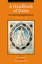 A handbook of dates : for students of British history