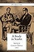 A study in scarlet de Arthur Conan Doyle, Sir