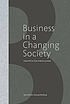 Business in a changing society : Festschrift for... by Andreas Koopmann