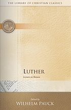 Luther : lectures on Romans