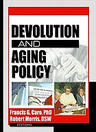 Devolution and aging policy