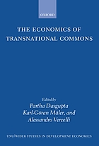 The economics of transnational commons