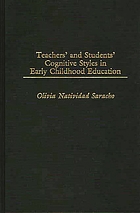 Teachers' and students' cognitive styles in early childhood education