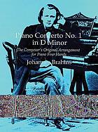 Piano concerto no. 1 in D minor