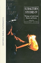 Subaltern studies I-X