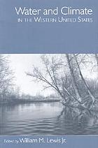 Water and climate in the western United States