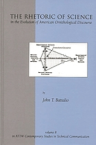 The rhetoric of science in the evolution of American ornithological discourse