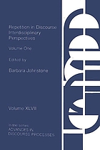 Repetition in discourse